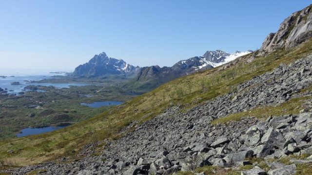Wanderung Tjeldbergtinden