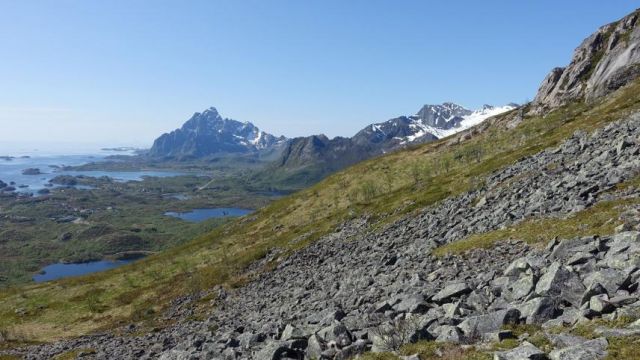 Wanderung Tjeldbergtinden