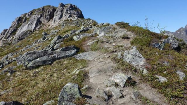 Wanderung Tjeldbergtinden